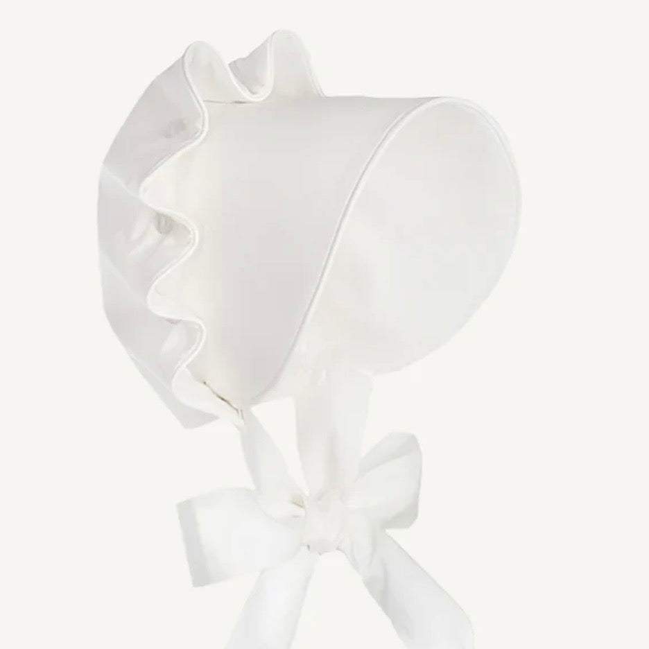 Beaufort Bonnet Girls Bonnet-White