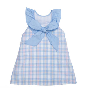 The Oaks Ally Kole Pink and Blue Plaid Dress