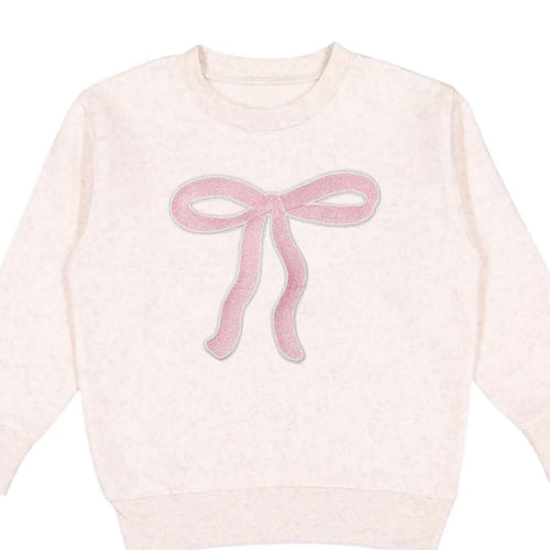 Sweet Wink Coquette Bow Patch Sweatshirt