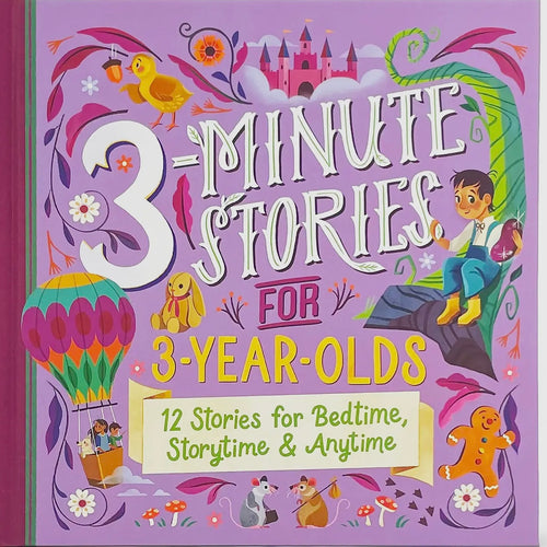 Cottage Door Press 3 Minute Stories for 3 Year Olds