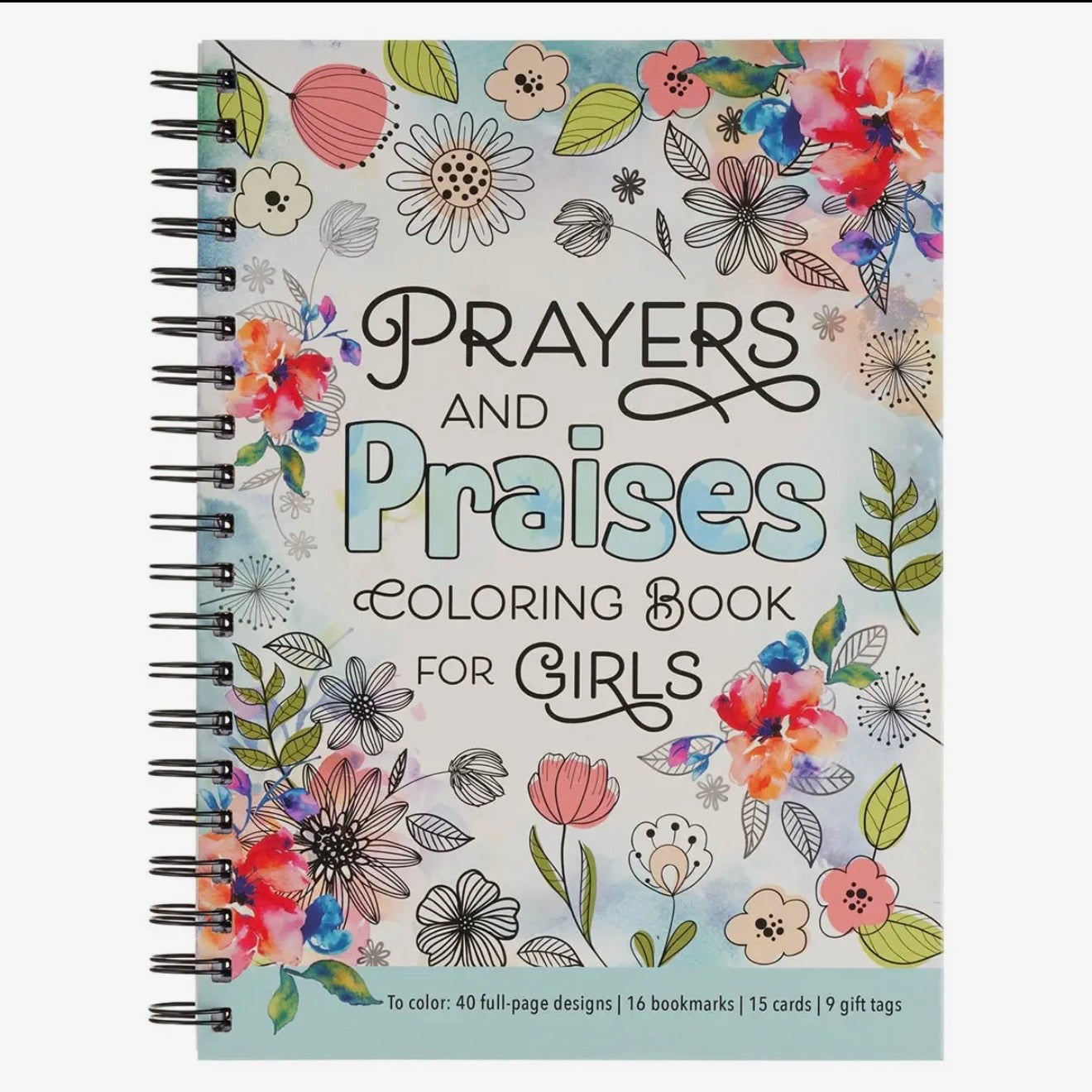 Christian Art Gifts Prayers and Praises Coloring Book