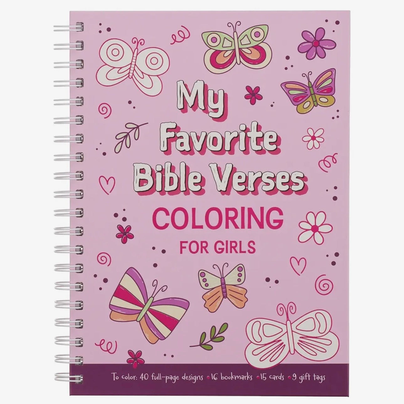 Christian Art Gifts Favorite Bible Verses Coloring for Girls