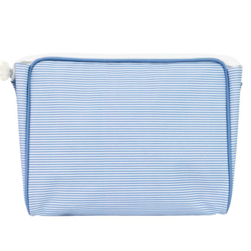 Apple Of My Isla Navy Mini Stripe Go Bag