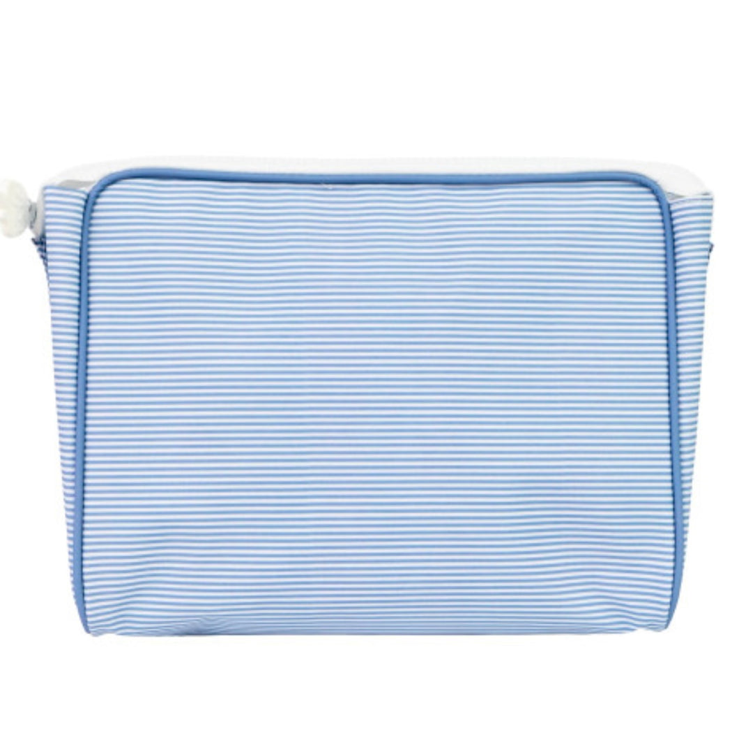 Apple Of My Isla Navy Mini Stripe Go Bag