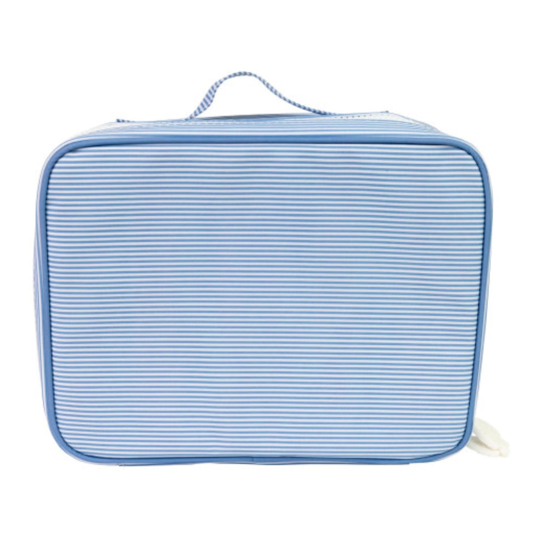 Apple Of My Isla Navy Mini Stripe Lunchbox