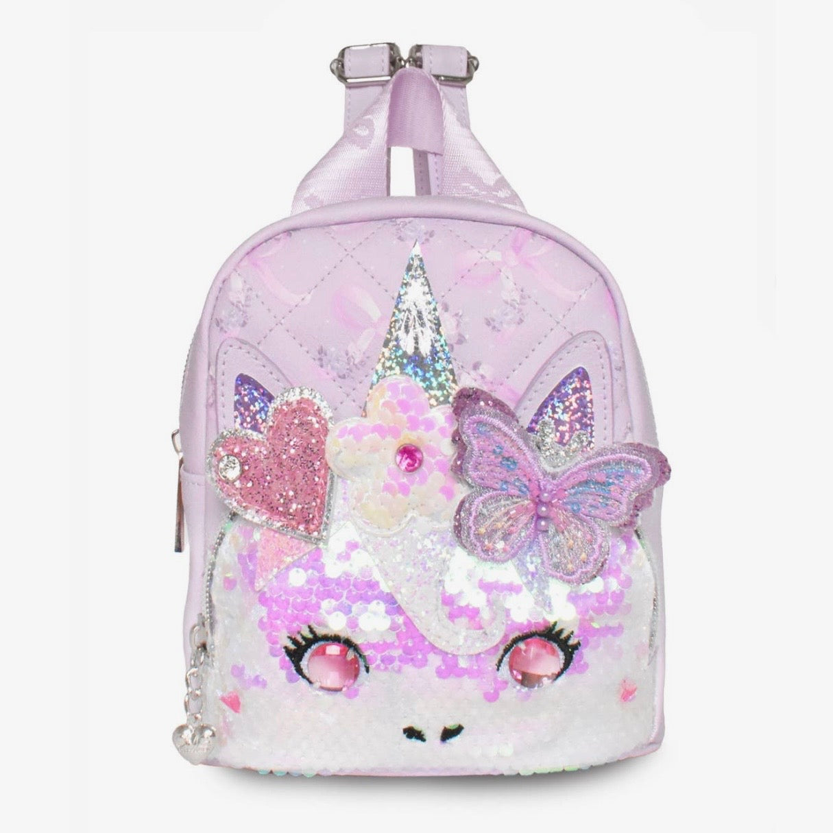OMG Miss Gwen Unicorn Micro Mini Backpack with Rhinestones