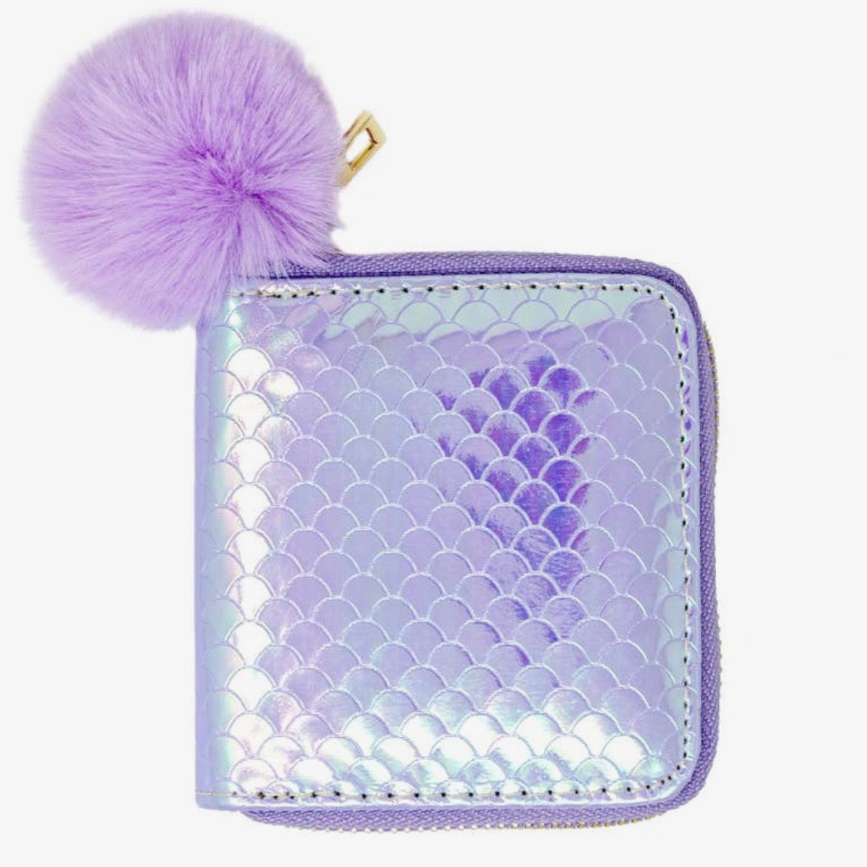 Tiny Treats Purple Mermaid Scale Wallet