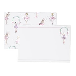 Over The moon Set of 8 Ballerina Notecards