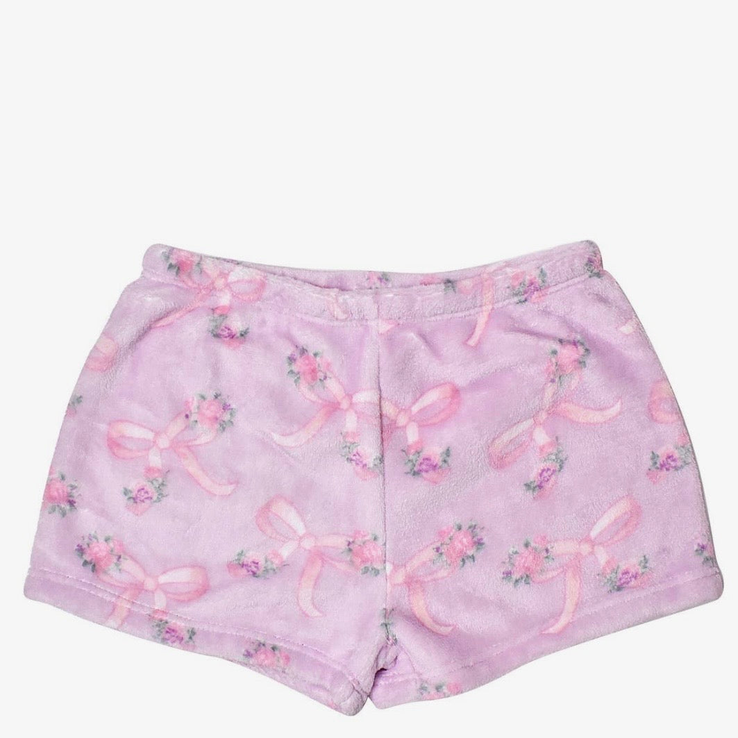 OMG Fleece Printed Cozy Short