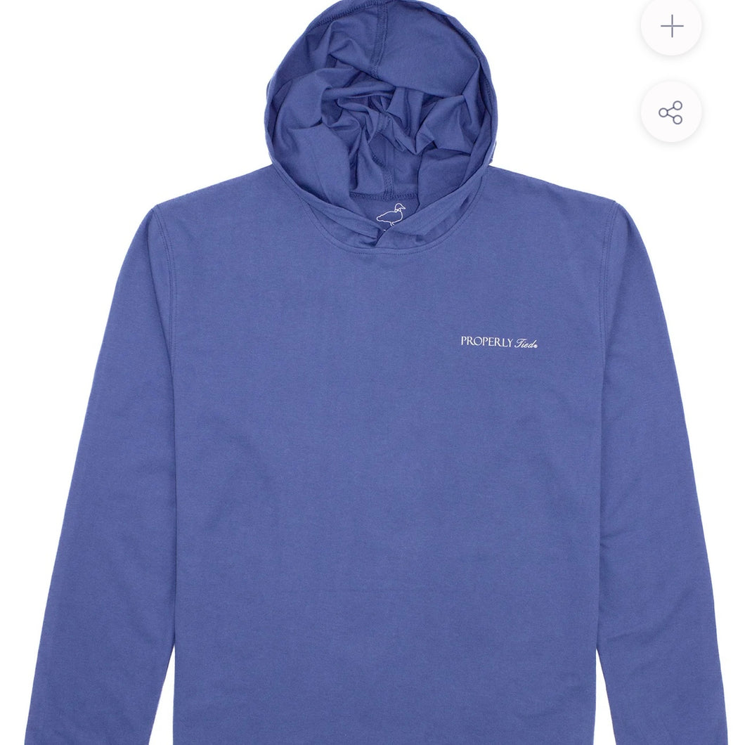 Properly Tied Boys River Blue Hoodie