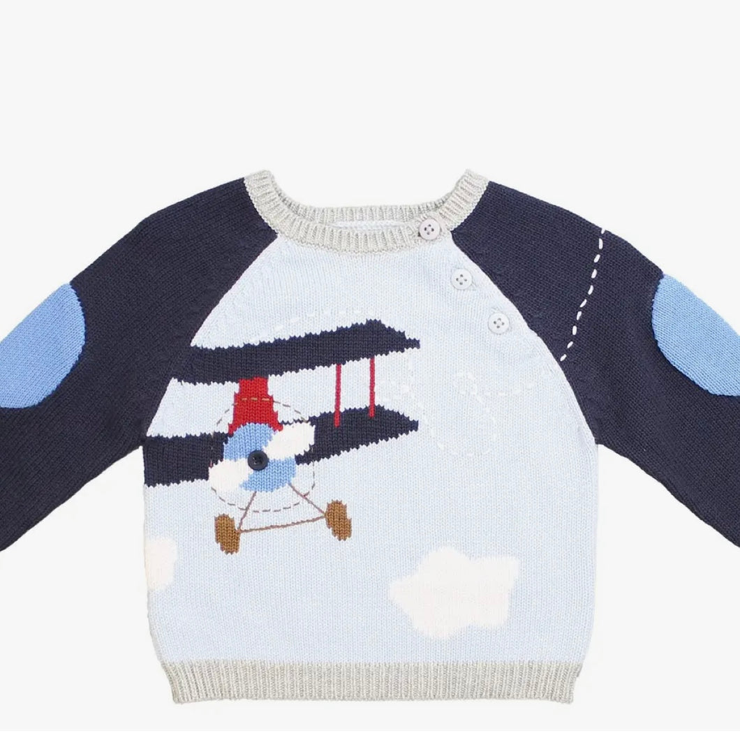 Zubels Boys Airplane Sweater