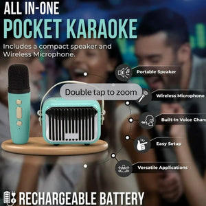Trend Tech Pocket Karaoke-Available in Pink and Teal