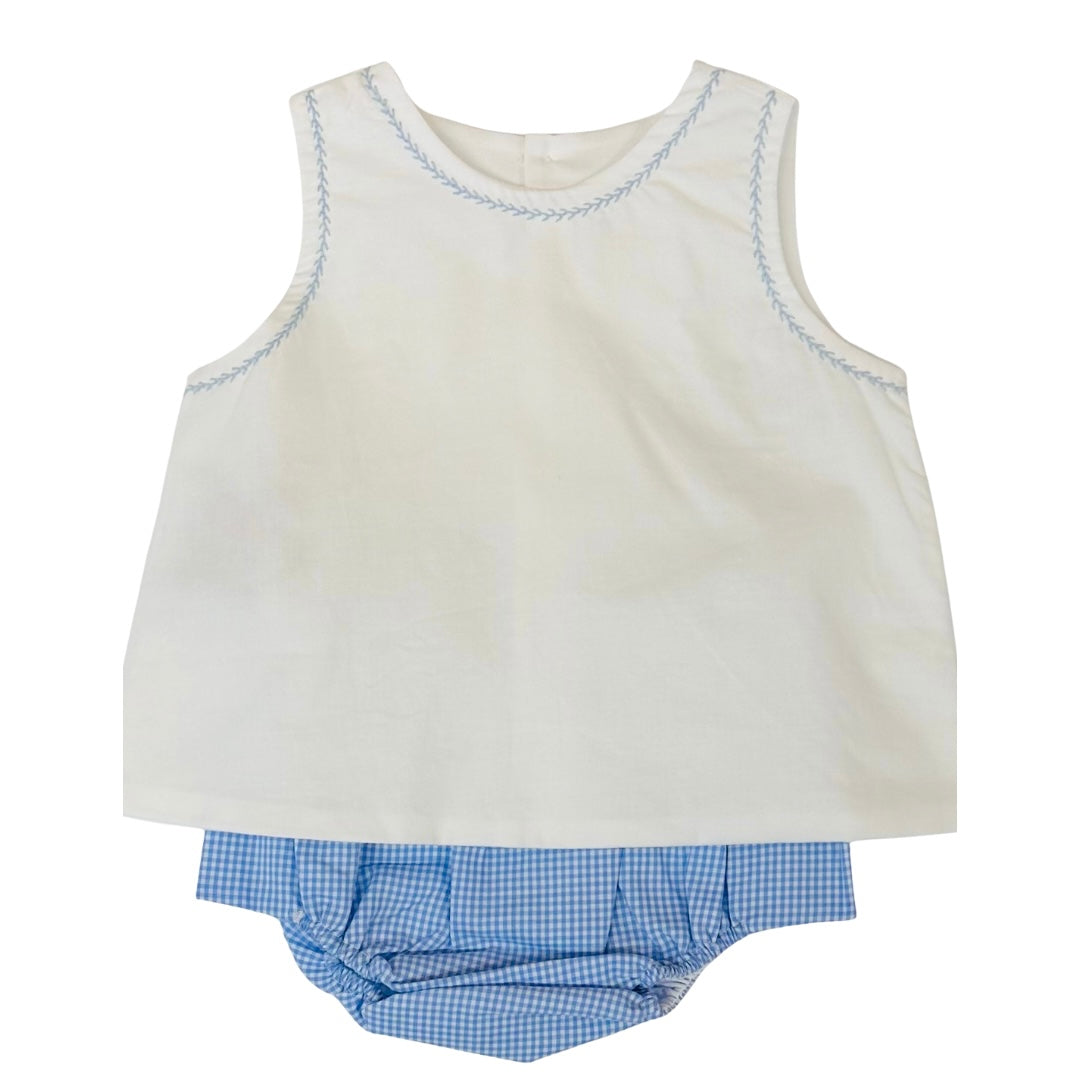 Baby Sen Blue Bailey Diaper Set