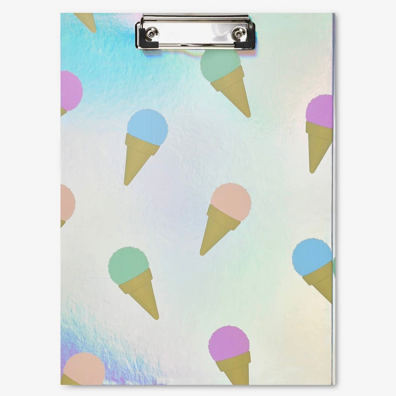 Iscream Sweet Scoops Holographic Clipboard Set
