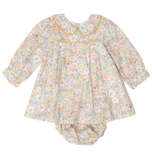 The Oaks Taylor Blue/Yellow Floral Bloomer Set