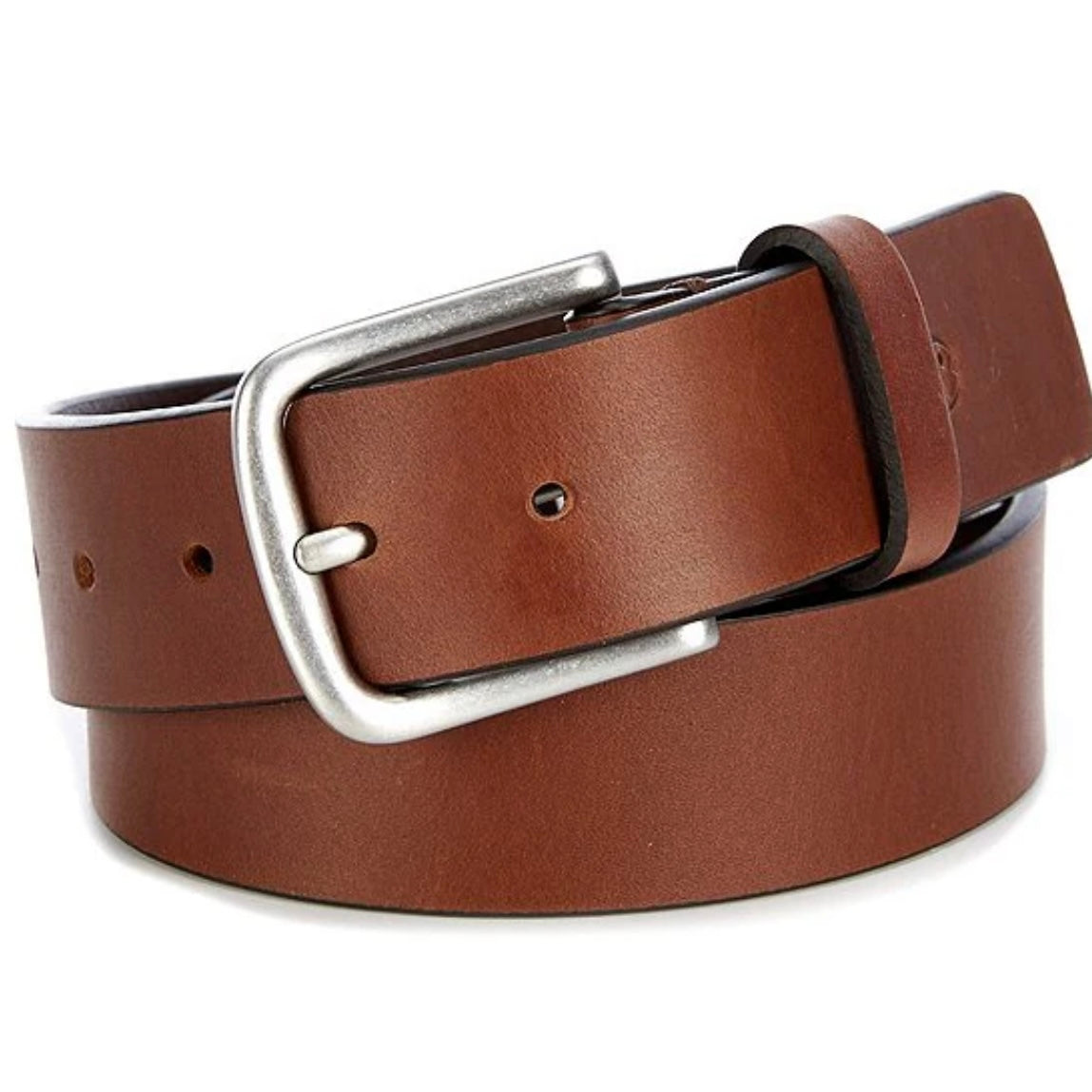 Southern Tide Light Brown Leather Belt