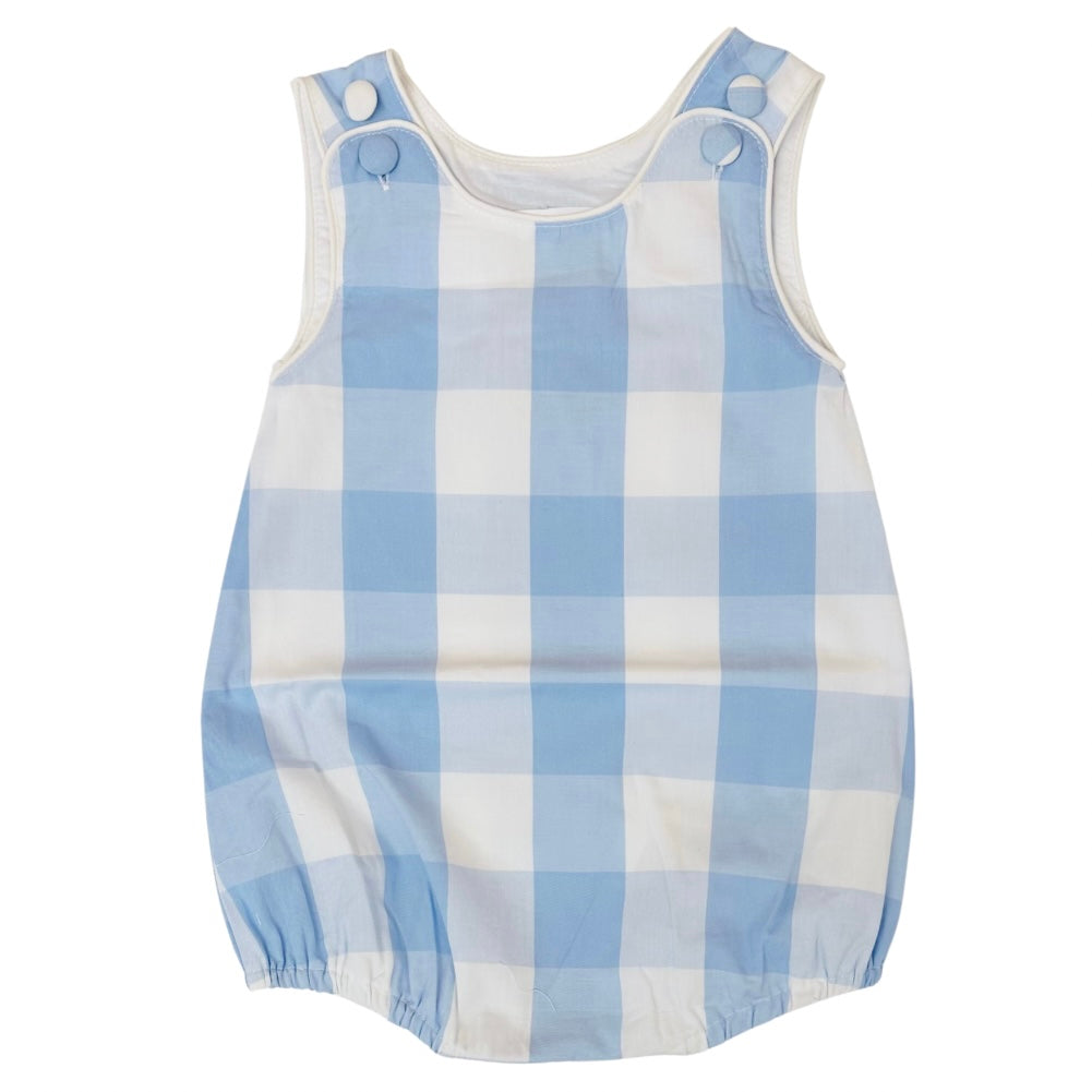 Lil Cactus Large Blue Check Bubble