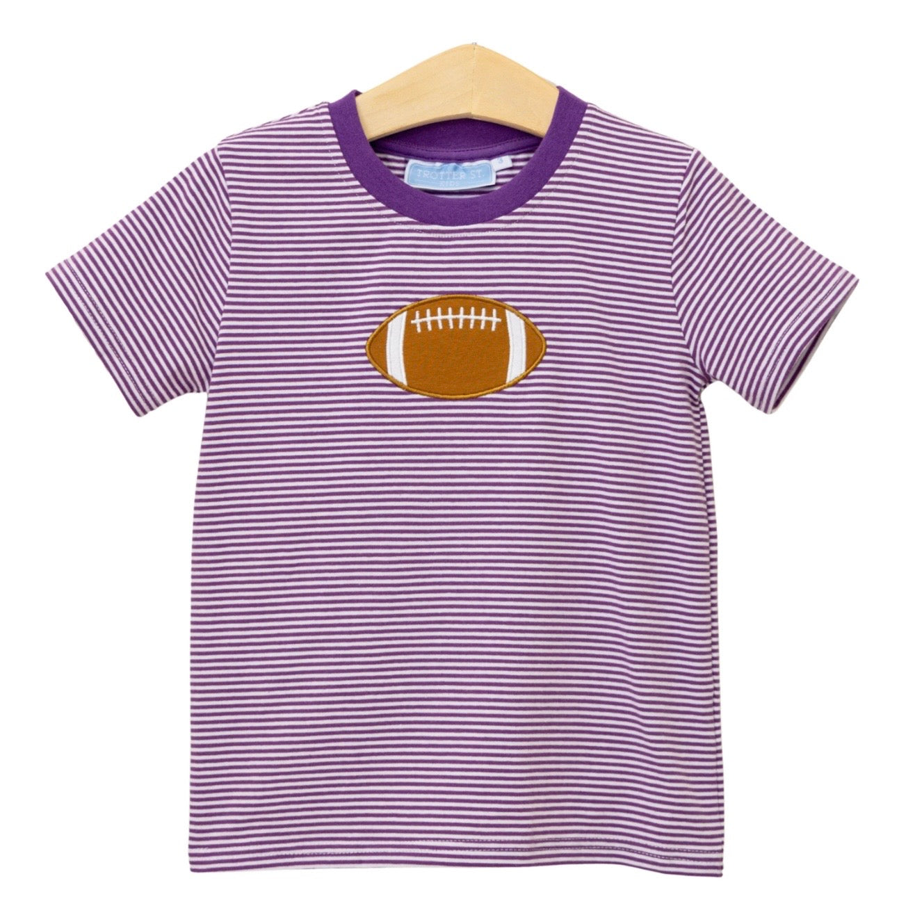 Trotter Street Boys Football Shirt-Purple