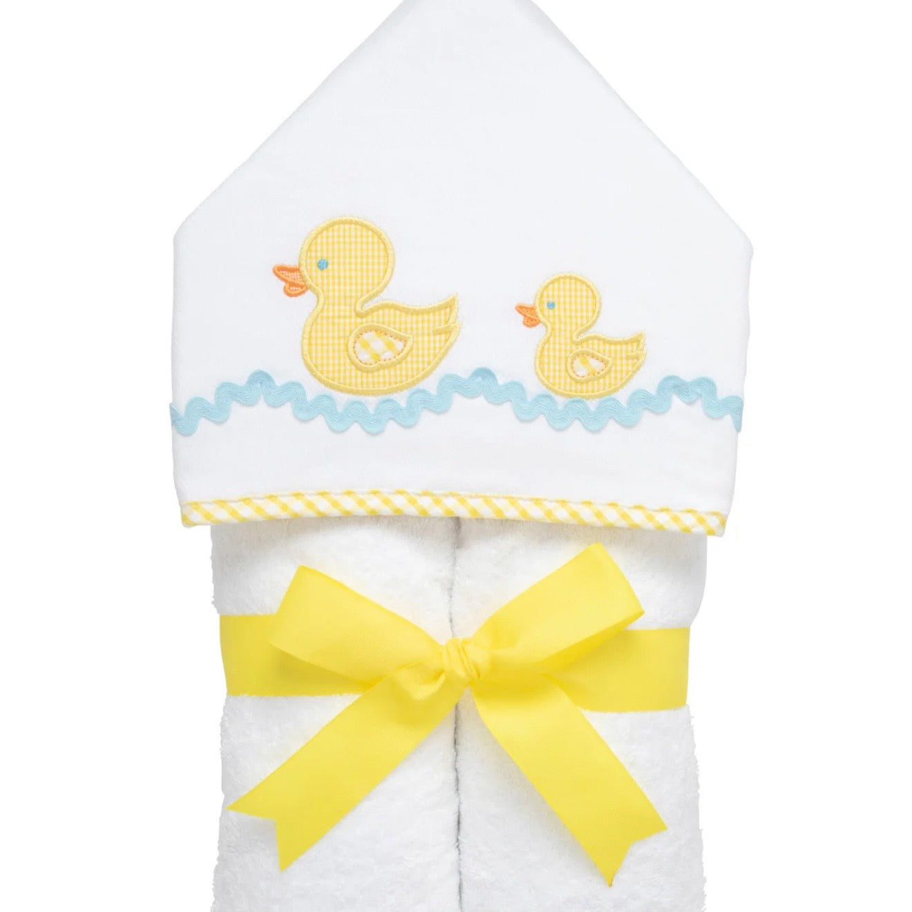 3 Martha's Everykid Yellow Duck Towel