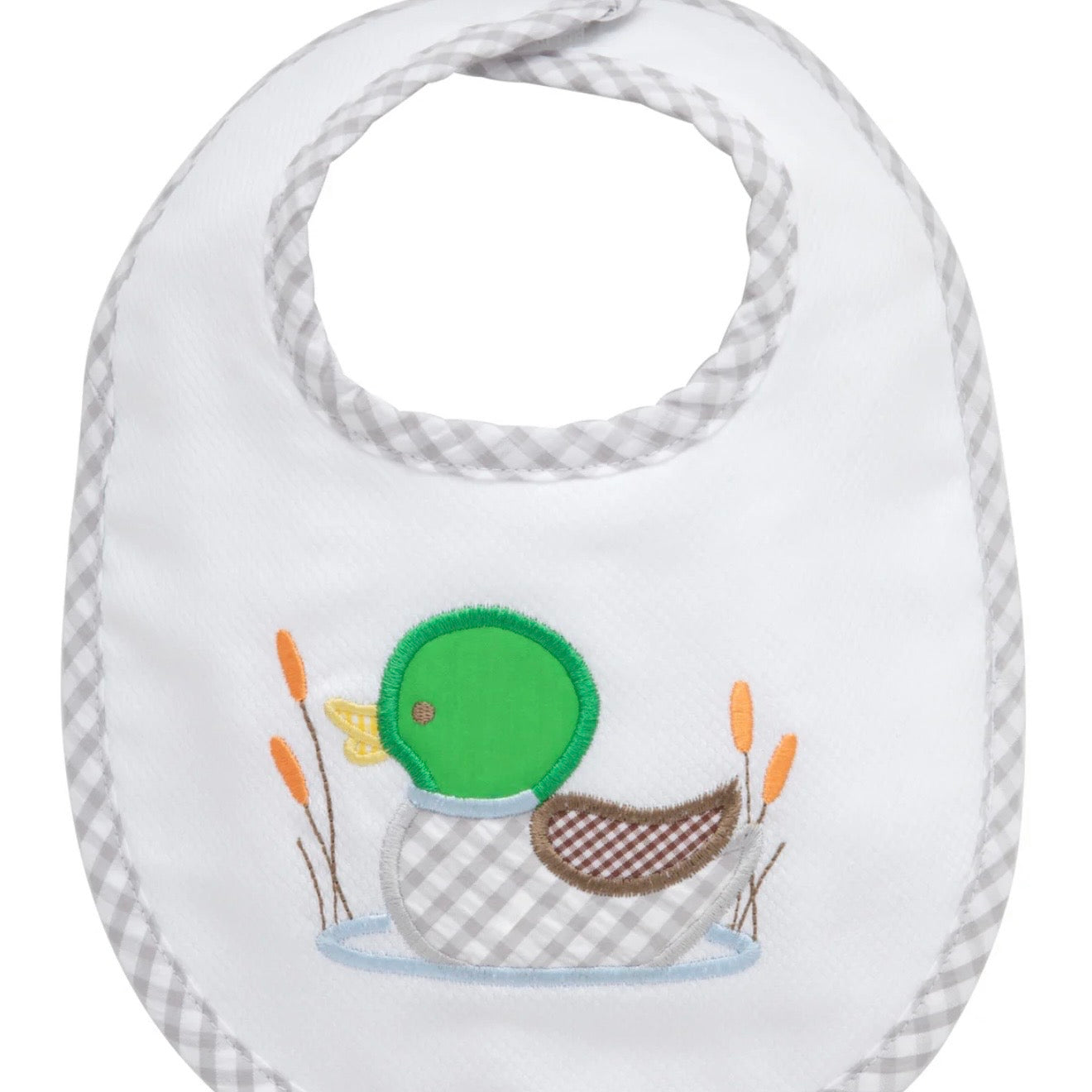 3 Martha's Mallard Applique Bib