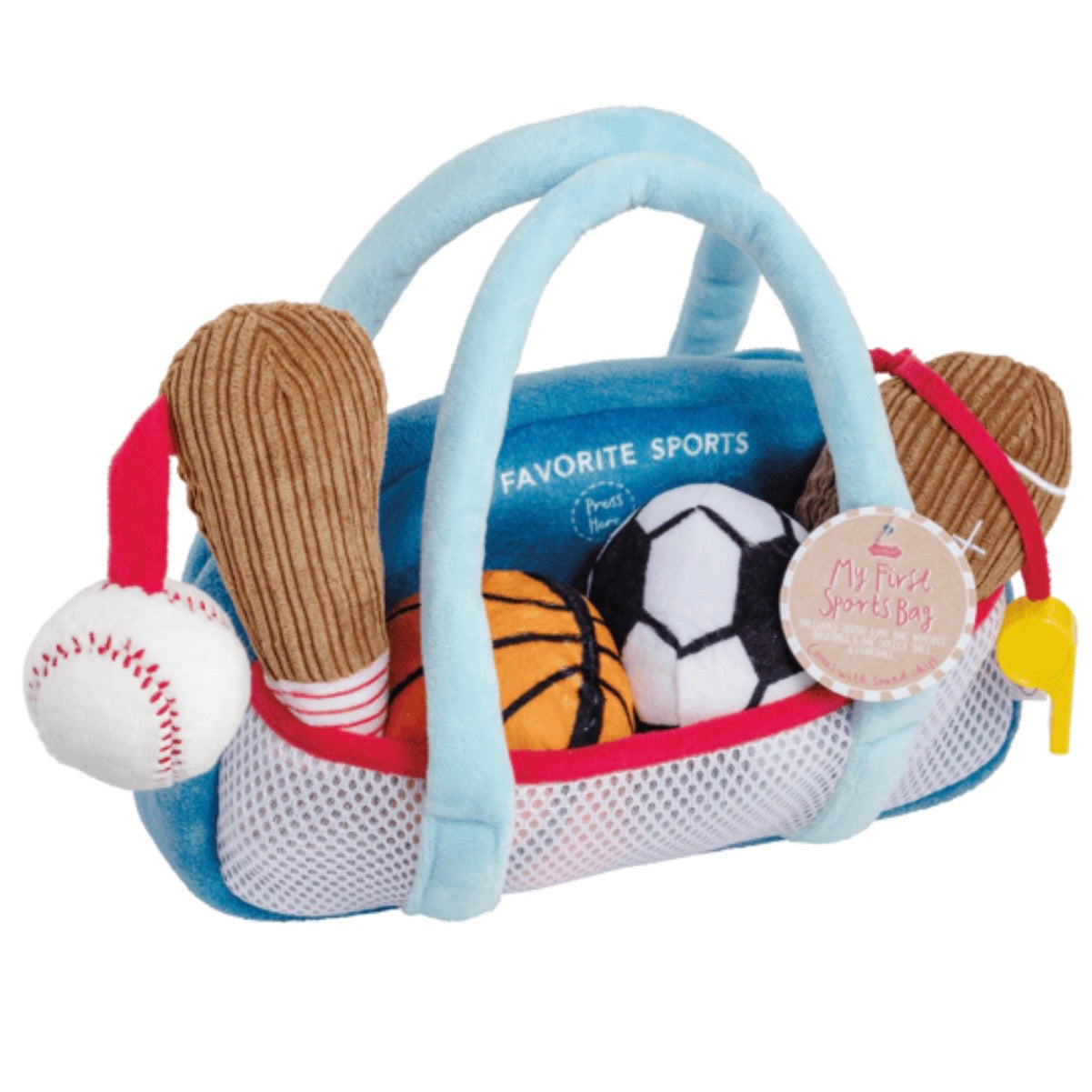 Mud Pie My Favorite Sports Plush Set
