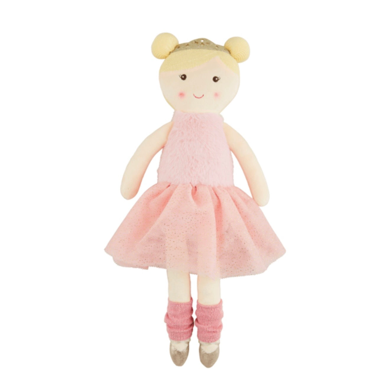Mud Pie My First Ballerina Doll-4 Assorted Hair Colors