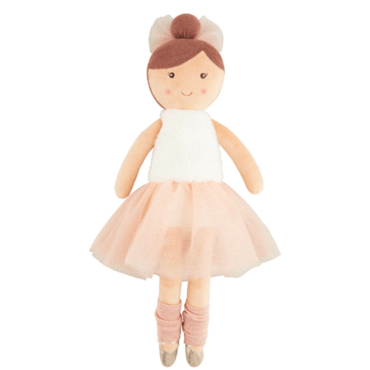Mud Pie My First Ballerina Doll-4 Assorted Hair Colors