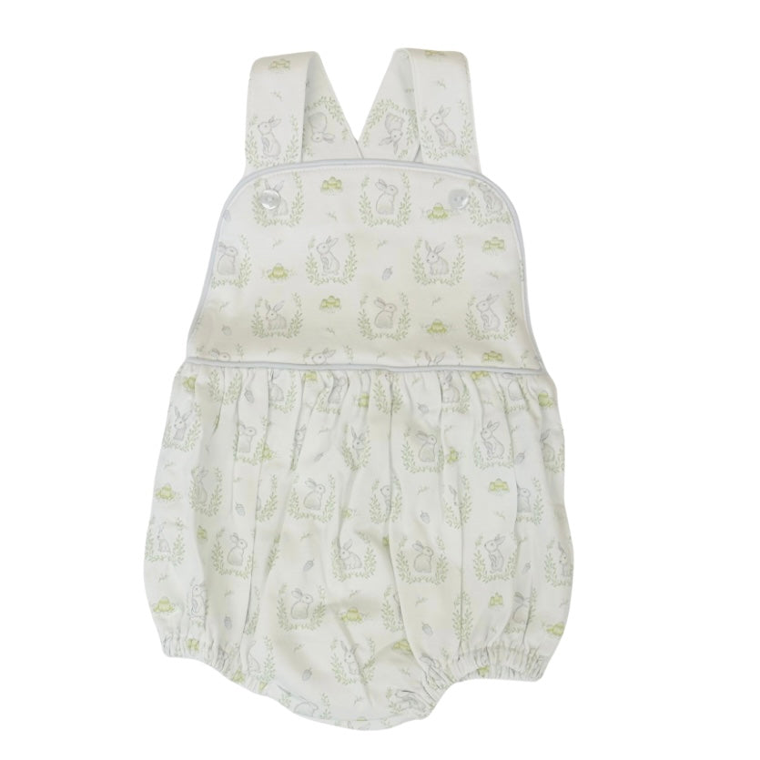 Baby Loren Blue Bunnies Sunsuit