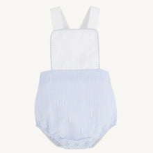 Beaufort Bonnet Sayre Sunsuit-Breakers Blue Seersucker/Worth Avenue White