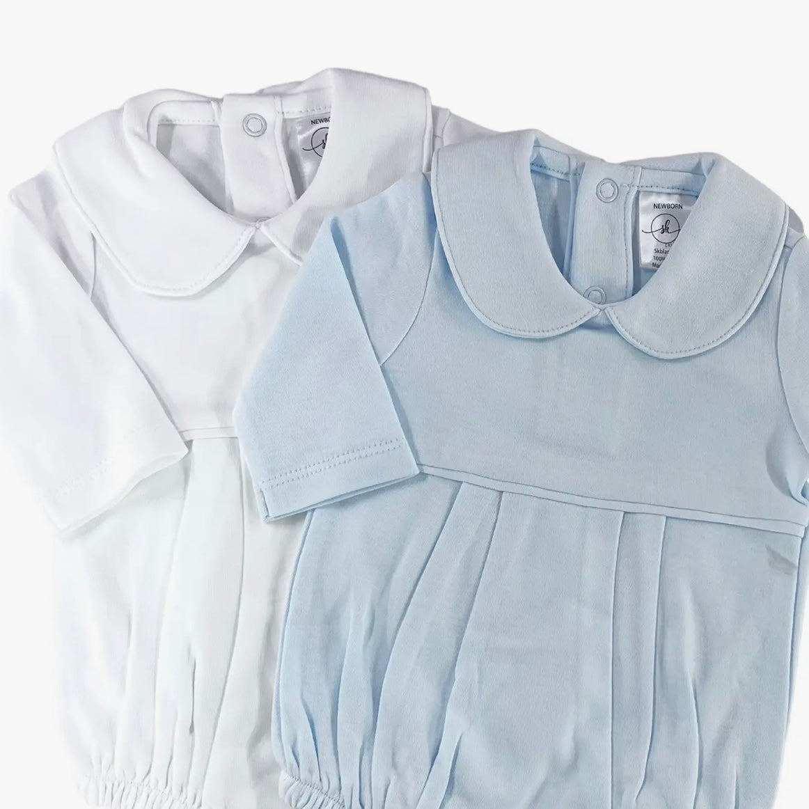 Mills Proper White Long Sleeve Bubble