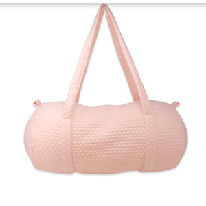 Lullaby Set Quilted Overnight Duffle Bag-Available in Pink and Blue