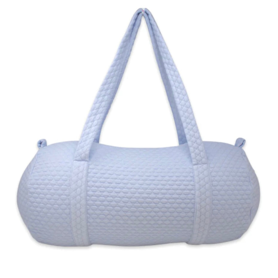 Lullaby Set Quilted Overnight Duffle Bag-Available in Pink and Blue