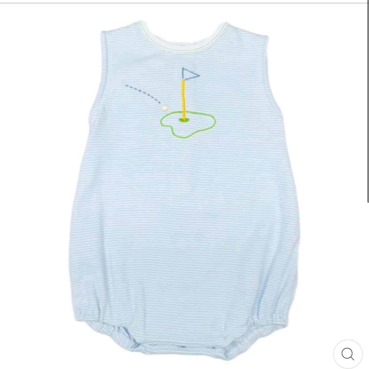 Petit Ami Boys Bubble with Golf Embroidery