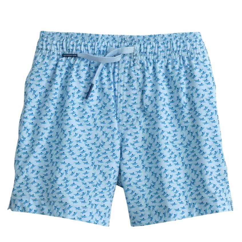 Southern Tide Boys Fintastic Swim Trunk