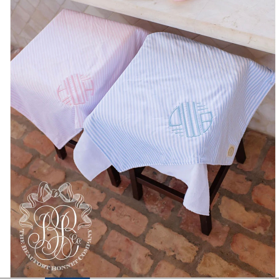 Beaufort Bonnet Bishop Bath & Beach Towel-Available in Beale Street Blue & Pinckney Pink