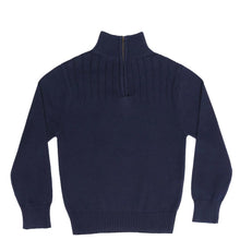 Pedal Boys Quarter Zip Sweater-Available in Navy and Red