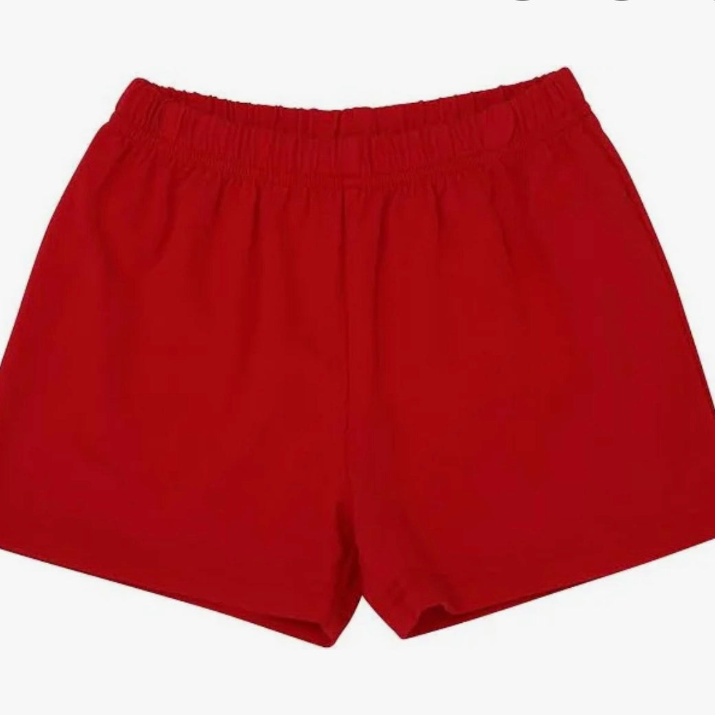 Itsy Bitsy Boys Red Knit Short