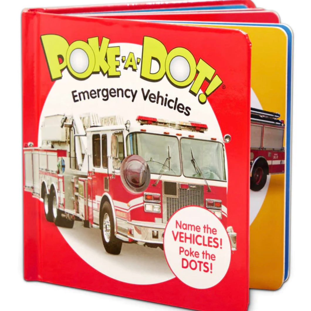 Melissa and Doug Poke E Dot Emergency Vehicles