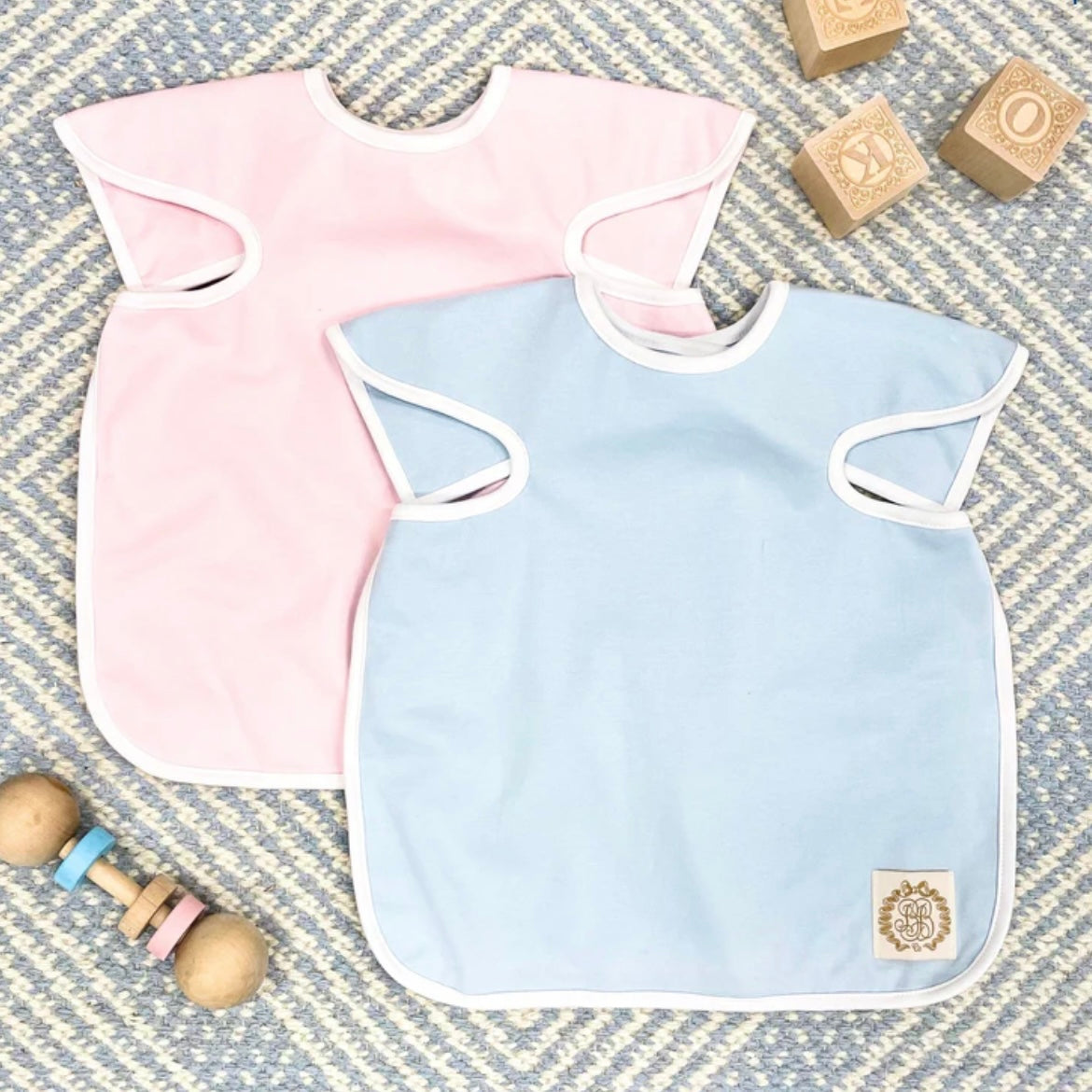 Beaufort Bonnet Big Bite Bib-Available in Pink and Blue
