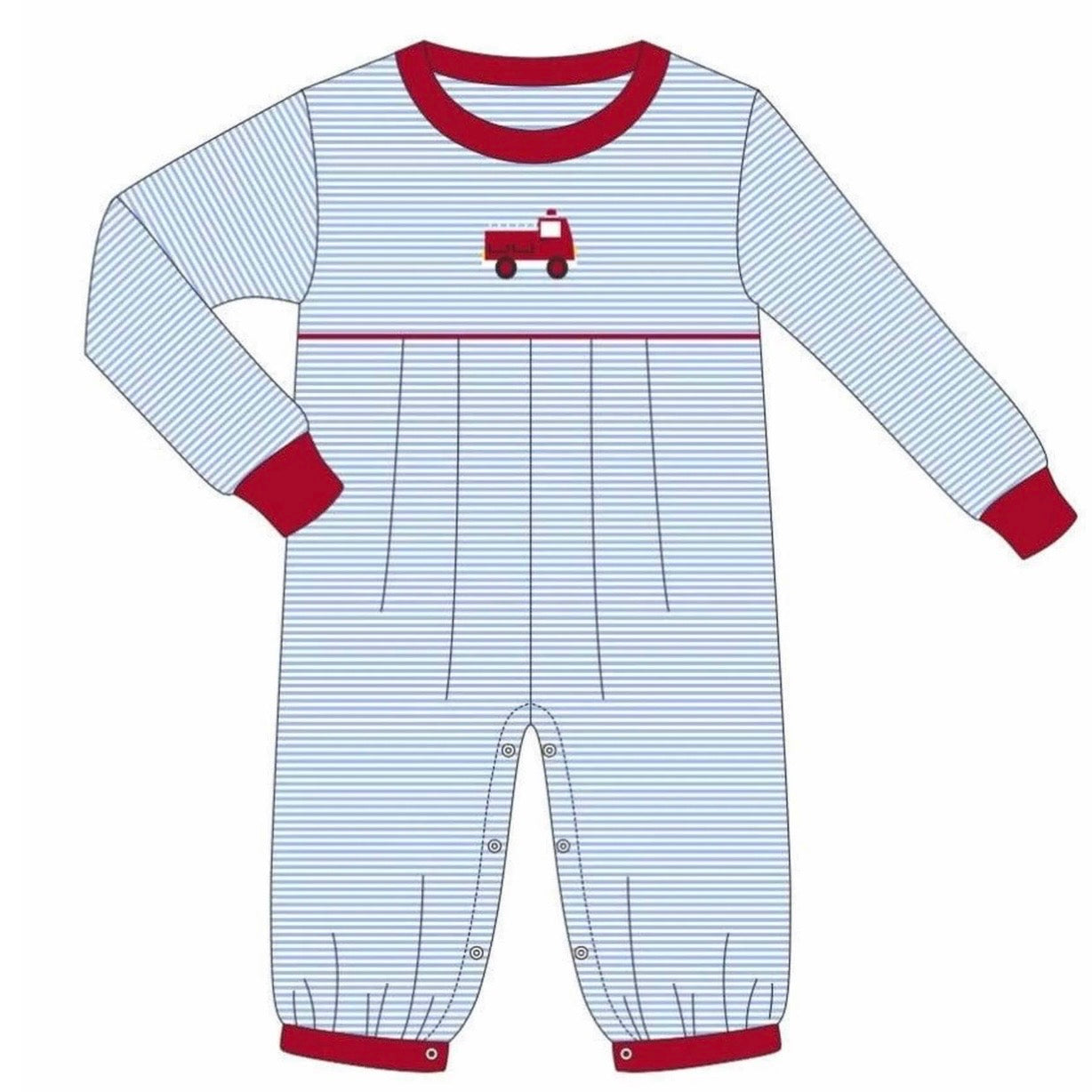 Itsy Bitsy Firetruck Romper
