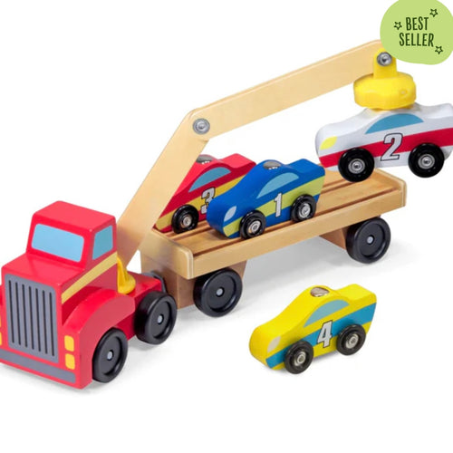 Melissa and Doug Magnetic Car Loader