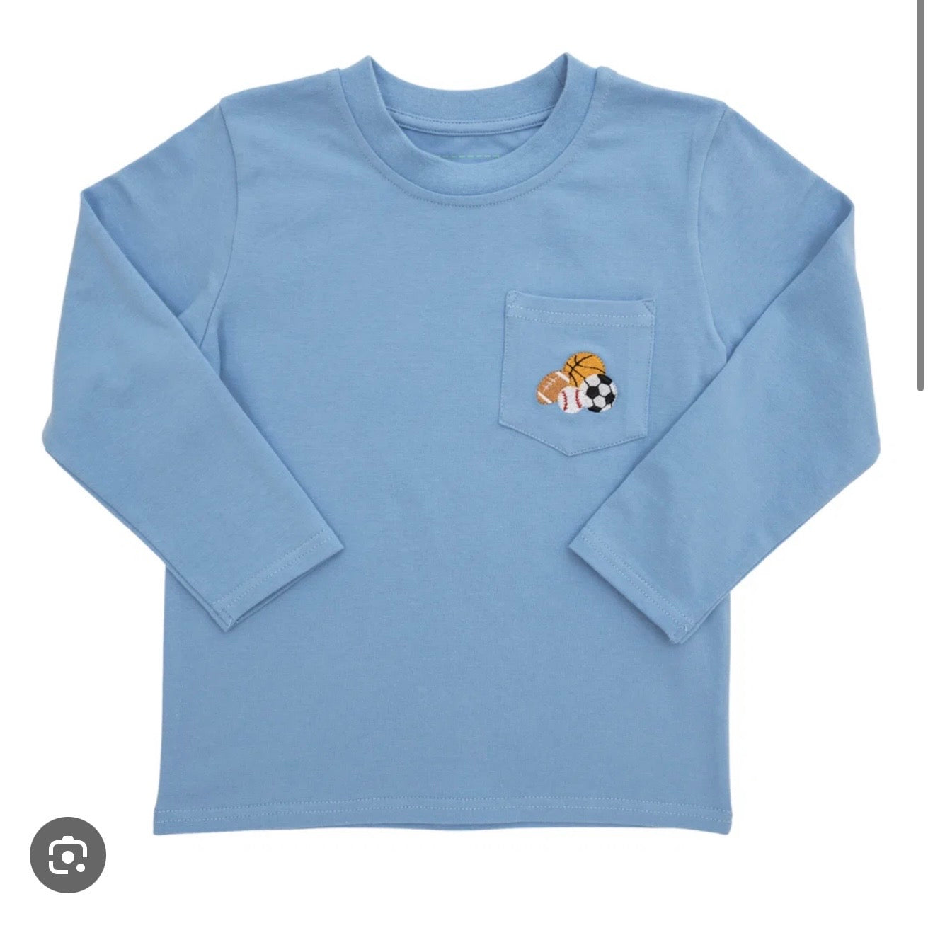 Itsy Bitsy Boys Sports Ball Pocket Tee
