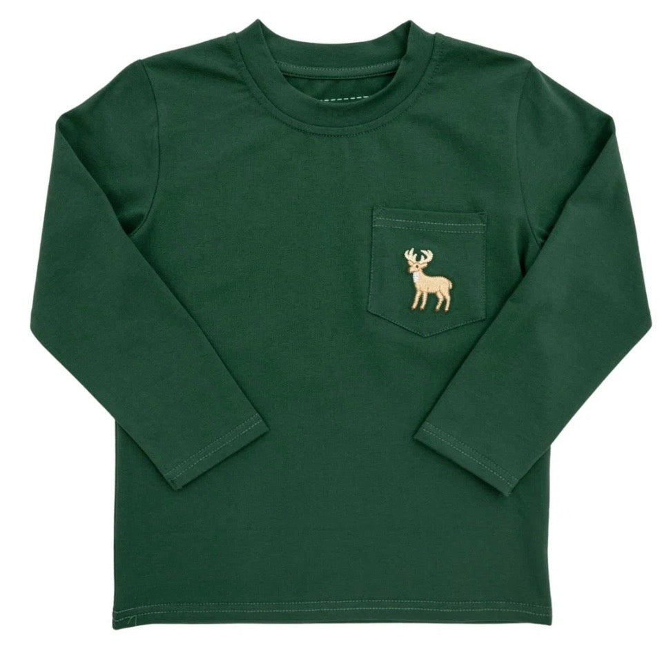 Itsy Bitsy Boys Deer Pocket Tee