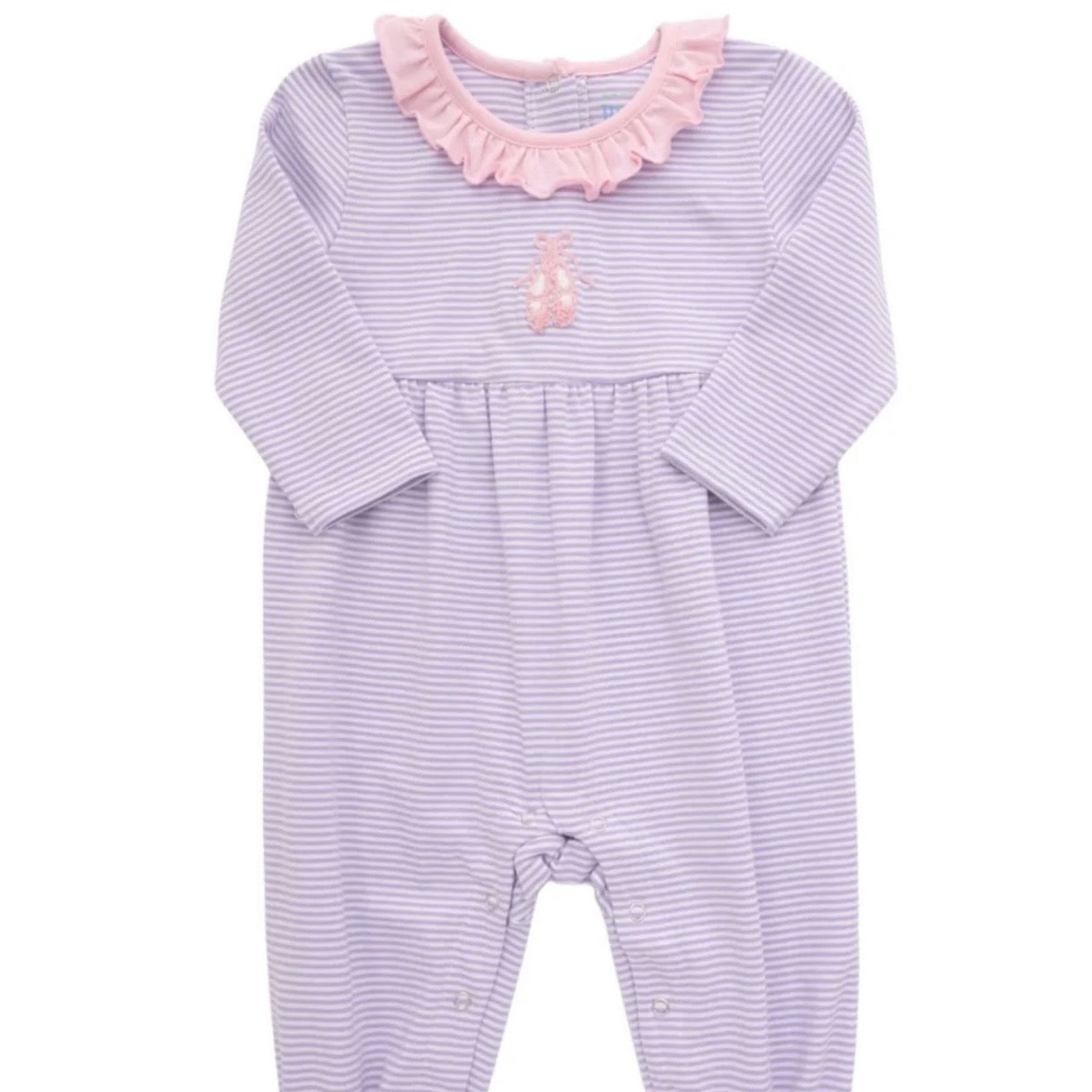 Itsy Bitsy Girls Ballet Slipper Romper