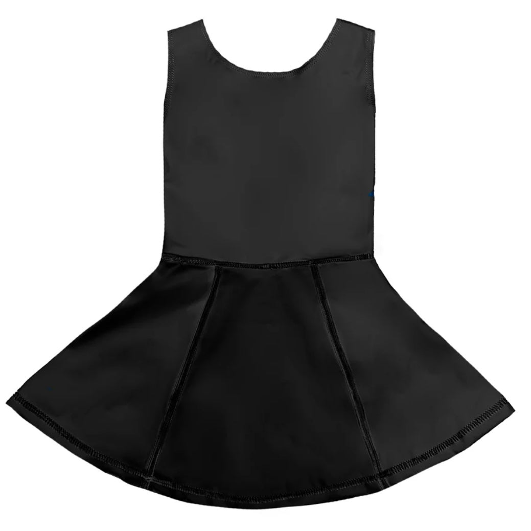 Belle Cher Girls Black Athleisure Dress