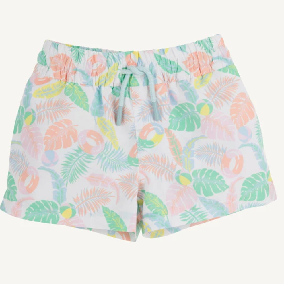 Beaufort Bonnet Boys Happy in Harbour Island Tortola Swim Trunks