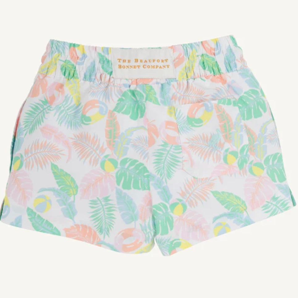 Beaufort Bonnet Boys Happy in Harbour Island Tortola Swim Trunks