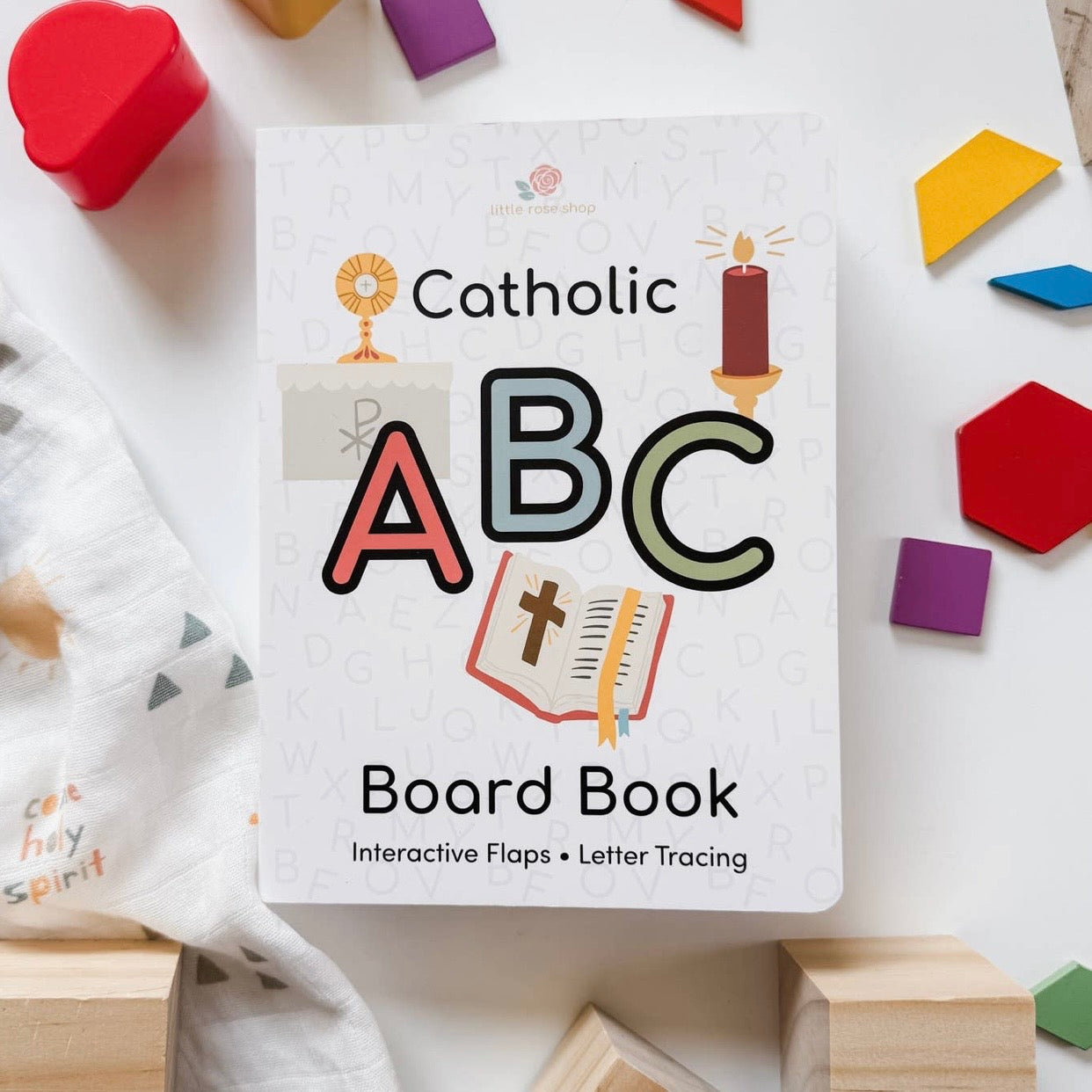 The Little Rose Shop Catholic ABC Board Book