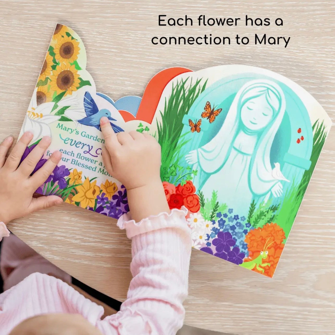 The Little Rose Shop Mary's Colorful Garden Board Book