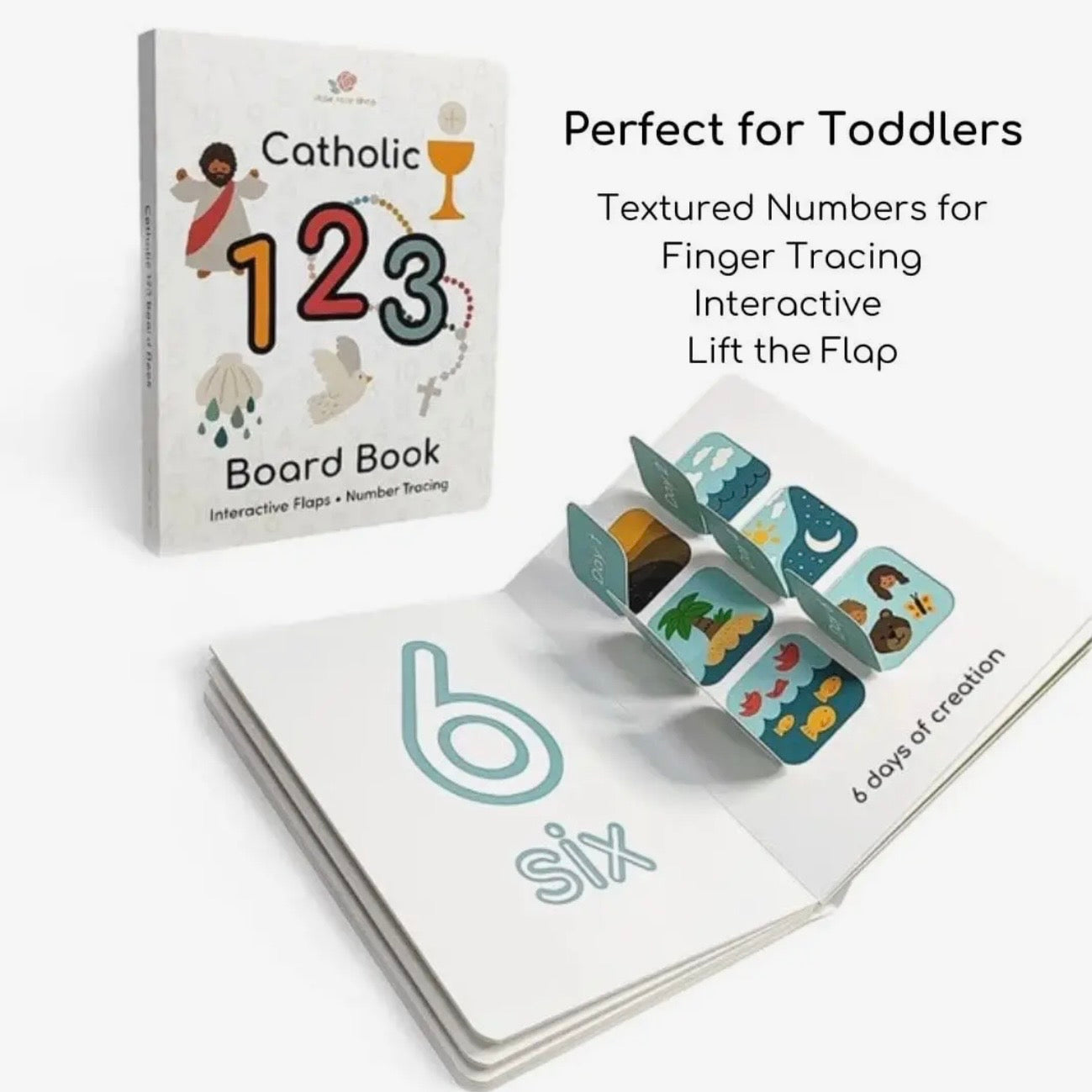 The Little Rose Shop Catholic 123 Board Book